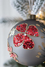 Load image into Gallery viewer, Glass Decorative Hanging Ball Christmas Tree Ornaments For Holiday Party Decorations