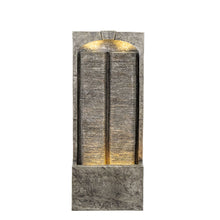 Load image into Gallery viewer, Modern Outdoor Water Fountain With LED Lights