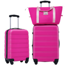 Load image into Gallery viewer, Hardshell Luggage Sets 2 Pieces + Bag Spinner Suitcase With Tsa Lock Lightweight - Pink