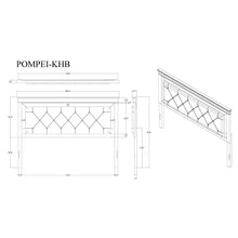 Load image into Gallery viewer, Shaker - 5 Pieces Bedroom Set With Crystal Inspired Tufted Headboard And LED Lighting