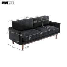 Load image into Gallery viewer, Loveseat Sofa With Spacious Seating