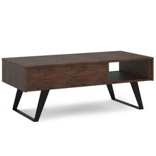 Load image into Gallery viewer, Lowry - Lift Top Coffee Table - Distressed Charcoal Brown