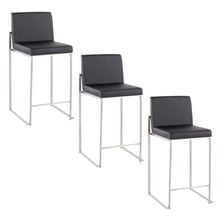 Load image into Gallery viewer, Fuji - Contemporary High Back Counter Stool, Functional Design