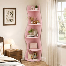 Load image into Gallery viewer, 5 Tier S - Shaped Corner Shelf For Living Room
