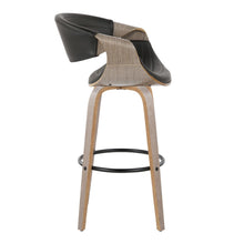 Load image into Gallery viewer, Symphony - Mid-Century Modern Fixed Height Barstool With Swivel With Round Footrest (Set of 2)