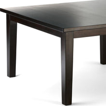 Load image into Gallery viewer, Solid Wood Frame Base Square Dining Table - Brown