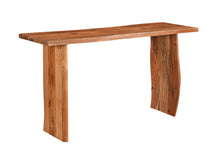 Load image into Gallery viewer, Solid Wood Sled Console Table - Chestnut