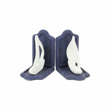 Load image into Gallery viewer, Sailboat Decorative Bookends (Set of 2) - Blue / White