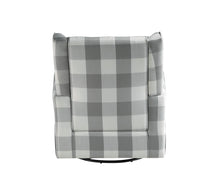Load image into Gallery viewer, Patli - Glider Chair With Swivel - Gray / White
