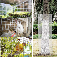 Load image into Gallery viewer, Galvanized Hardware Cloth, Metal Wire Fencing Roll For Garden And Animal Protection - Silver
