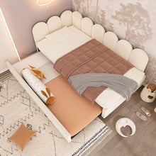 Load image into Gallery viewer, Upholstered Daybed With Metal Slatted Base