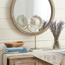Load image into Gallery viewer, Tabletop Sculpture - Gold / White