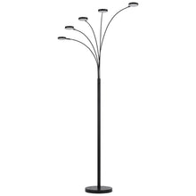 Load image into Gallery viewer, 82" Five Light LED Arc Floor Lamp - Bronze