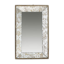 Load image into Gallery viewer, 20" Glass Framed Accent Mirror - Silver