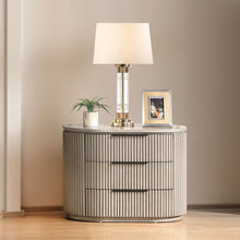 Load image into Gallery viewer, Leanna - Nightstand With USB Port - Light Oak