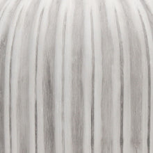 Load image into Gallery viewer, Striped Cylinder Floor Vase (608583) - Gray / White