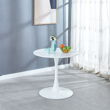 Load image into Gallery viewer, Mid-Century Tulip Table With Round Top, Pedestal Base
