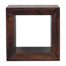 Load image into Gallery viewer, Solid Wood Wood End Table With Drawer Shelf (719328) - Brown