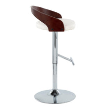 Load image into Gallery viewer, Grotto - Contemporary Adjustable Height Barstool With Swivel With Straight T Footrest (Set of 2)