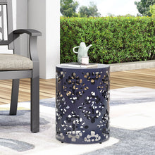 Load image into Gallery viewer, Outdoor Metal Modern Design End Table