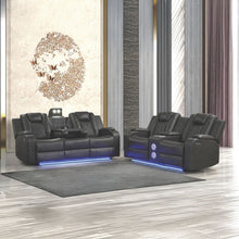 Load image into Gallery viewer, Benz - LED & Power Recliner With Adjustable Headrests And Ambient LED Lighting