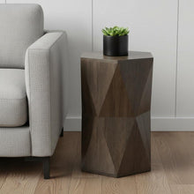 Load image into Gallery viewer, 22" Solid Wood End Table - Gray