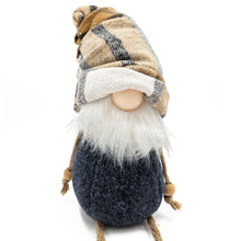Load image into Gallery viewer, 3 Pieces Fall Thanksgiving Gnomes Decorations, Harvest Festival Table Home Ornaments For Holiday Party Gifts - Blue / Brown
