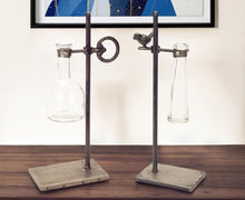 Load image into Gallery viewer, Apothecary Jar (Set of 2) - Clear / Black
