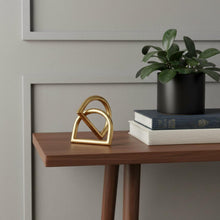 Load image into Gallery viewer, Abstract Tabletop Sculpture - Gold
