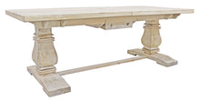 Load image into Gallery viewer, 90" Rectangular Solid Wood Butterfly Leaf Dining Table - Brown