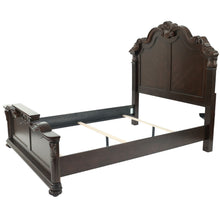 Load image into Gallery viewer, Bed With Carved Details