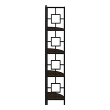 Load image into Gallery viewer, Corner Bookcase - Espresso