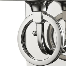 Load image into Gallery viewer, Metal Wall Light With Frosted Glass Shade - Silver