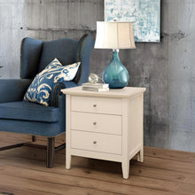 Load image into Gallery viewer, 3 Drawer Nightstand & Dove Tailed Drawers