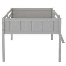 Load image into Gallery viewer, Low Loft Bed With Adjustable Ladder