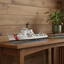 Load image into Gallery viewer, Hand Painted Model Boat (624523) - White