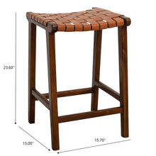 Load image into Gallery viewer, James - Mid-Century Modern Genuine Counter Stool