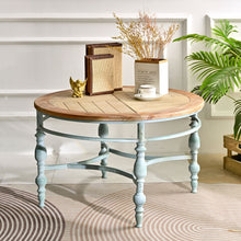 Load image into Gallery viewer, Round Top Carved Table For Living Room