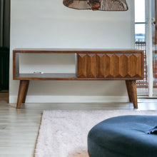 Load image into Gallery viewer, Prism Sliding Media Unit - Chestnut