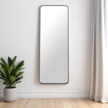 Load image into Gallery viewer, 66" Steel Framed Full Length Mirror - Black