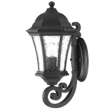 Load image into Gallery viewer, Tapered Lantern Wall Light - Matte Black