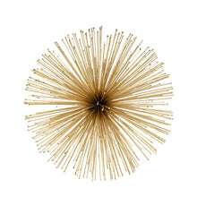 Load image into Gallery viewer, Urchin Decorative Orb Tabletop Sculpture - Gold