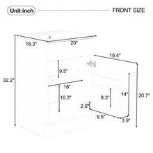Load image into Gallery viewer, Bathroom Vanity With Sink, Cabinet With Adjustable Shelf