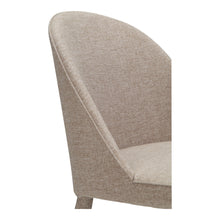 Load image into Gallery viewer, Upholstered Fabric Dining Chairs (Set of 2) - Light Gray