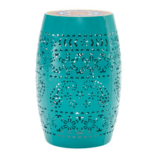 Load image into Gallery viewer, Ruby - Boho Mosaic Side Table With Ceramic Tile Top