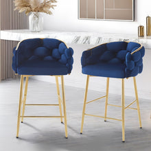 Load image into Gallery viewer, Modern Counter Stools (Set of 2)