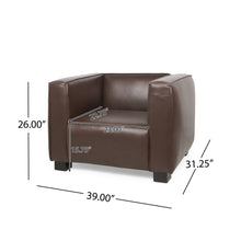Load image into Gallery viewer, Vortexia - Club Chair With Tuxedo Design