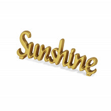 Load image into Gallery viewer, Hand Painted Sunshine Sculpture - Gold