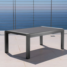 Load image into Gallery viewer, Outdoor Coffee Table Aluminum And Glass