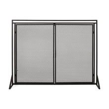 Load image into Gallery viewer, Samantha - Iron Fireplace Screen 2 Door Design